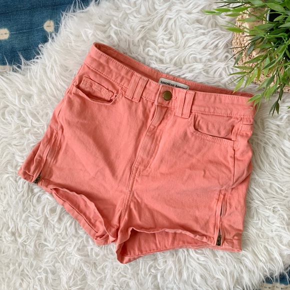 American Apparel Pants - SOLD American Apparel | Stretch High Waist Shorts